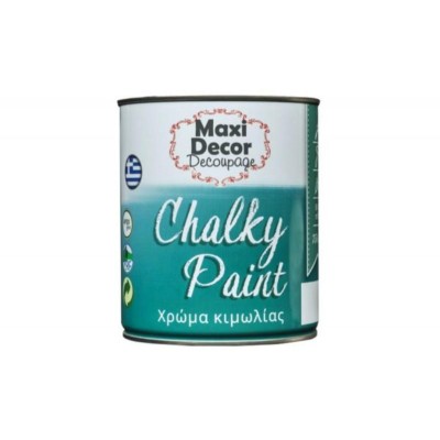 Χρώμα Κιμωλίας 750ml Maxi Decor Chalky 504 Γαλάζιο_CH504750